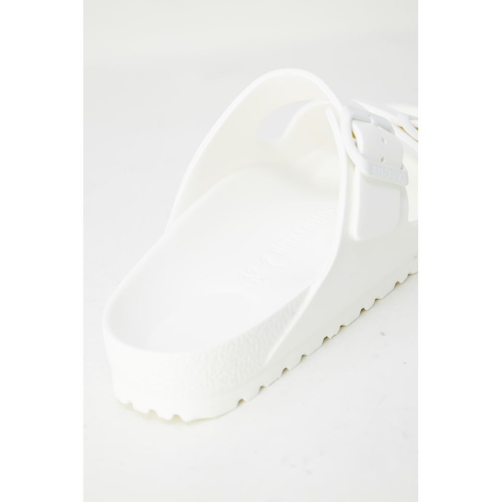 Birkenstock White Plastic Flat Sandals Birkenstock