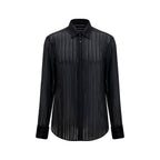 Gucci Black Silk Dress Shirt Gucci