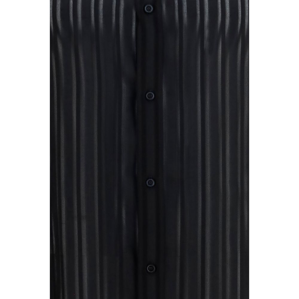 Gucci Black Silk Dress Shirt Gucci