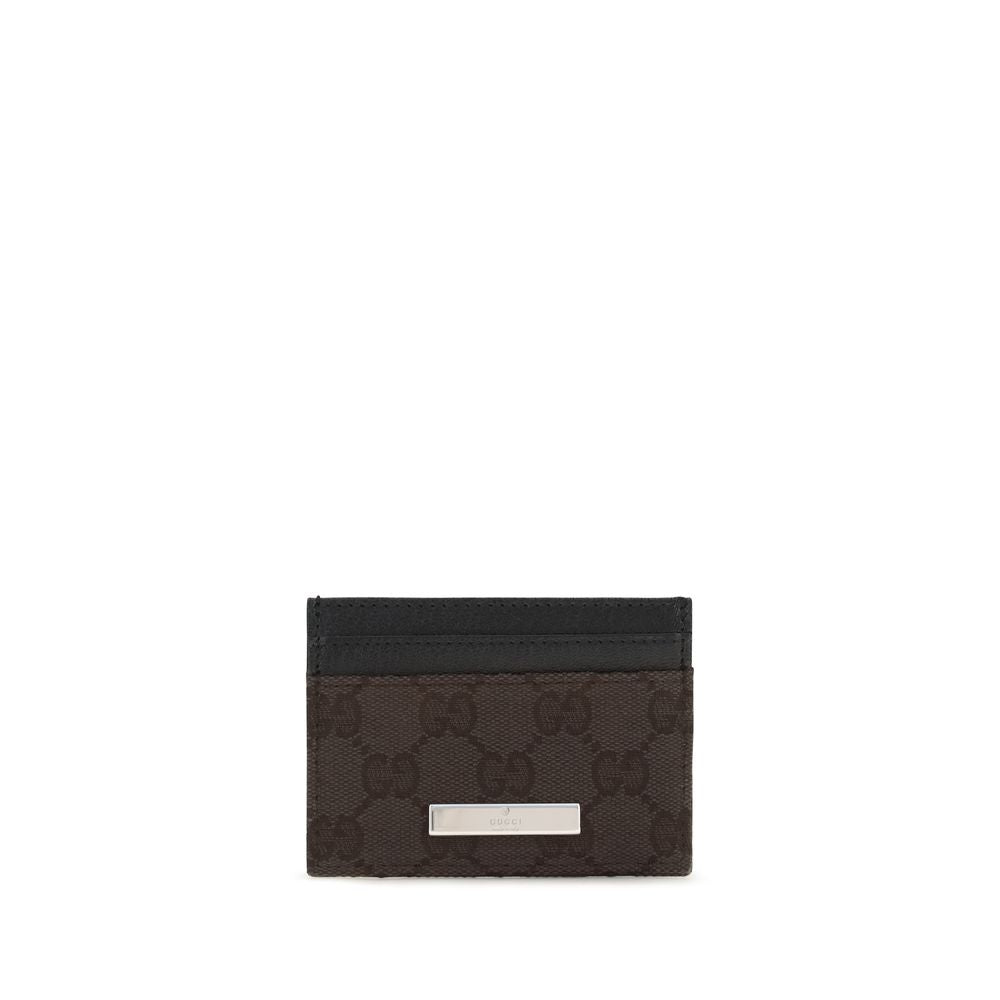 Gucci Brown Fabric Wallet Gucci