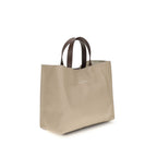 Marni Beige Calf Leather Bos Taurus Shoulder Bag Marni