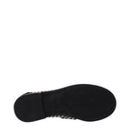 Miu Miu Black Leather Slip-On Loafers Miu Miu