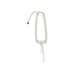 Self-Portrait Silver Brass Necklace