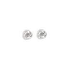 Self-Portrait Silver Brass Earrings