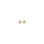 Self-Portrait Gold Brass Earrings