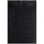 Gucci Black Cotton Flared Jeans