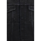 Gucci Blue Cotton Denim Jacket