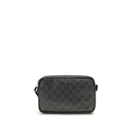 Gucci Black Cotton Shoulder Bag Gucci