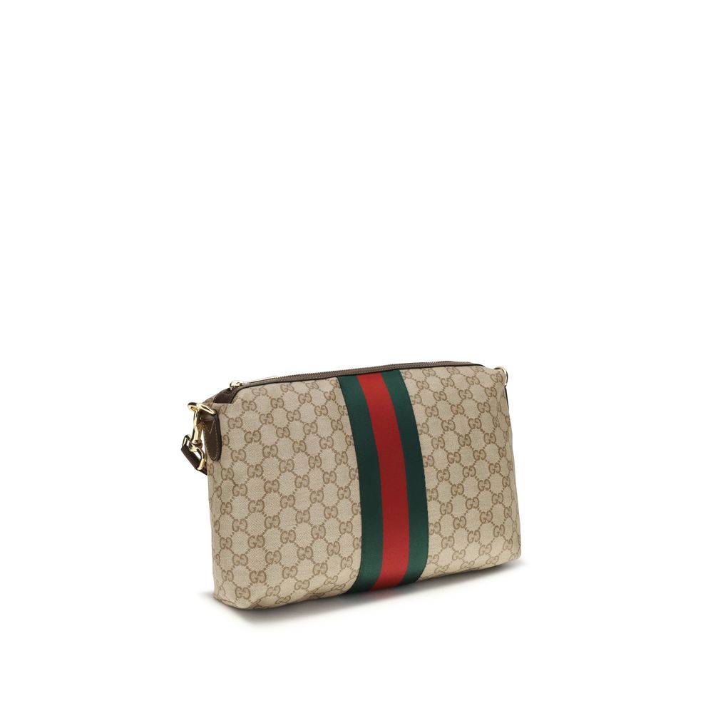 Gucci Beige Fabric Shoulder Bag