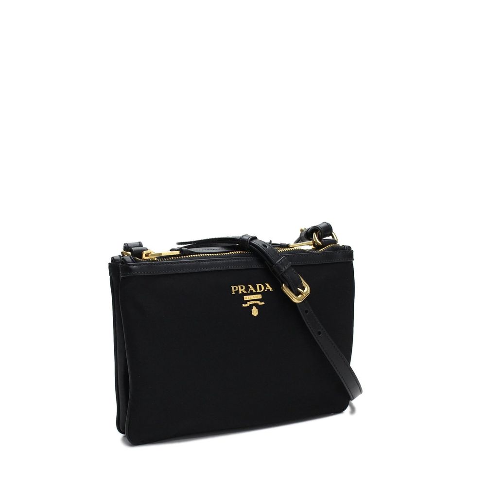 Prada Black Nylon Crossbody Bag Prada