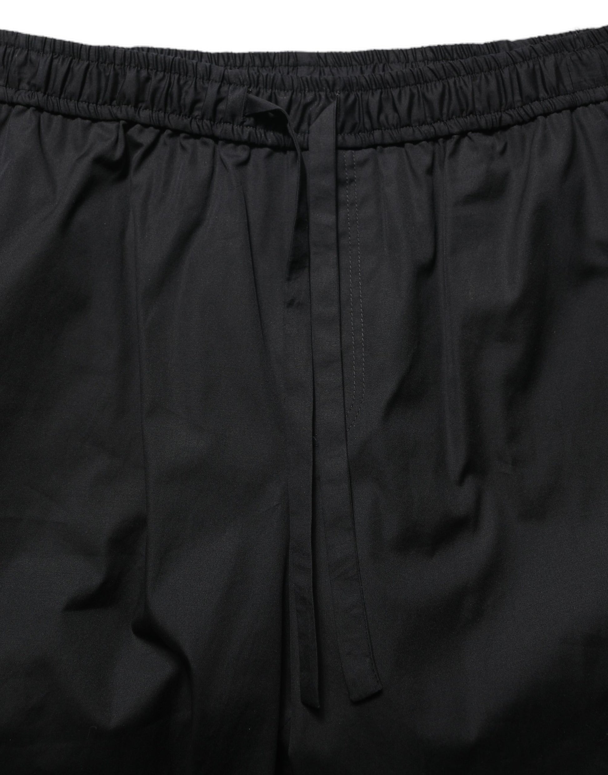 Dolce & Gabbana Black Cotton Sweatshorts Men Bermuda Shorts Dolce & Gabbana
