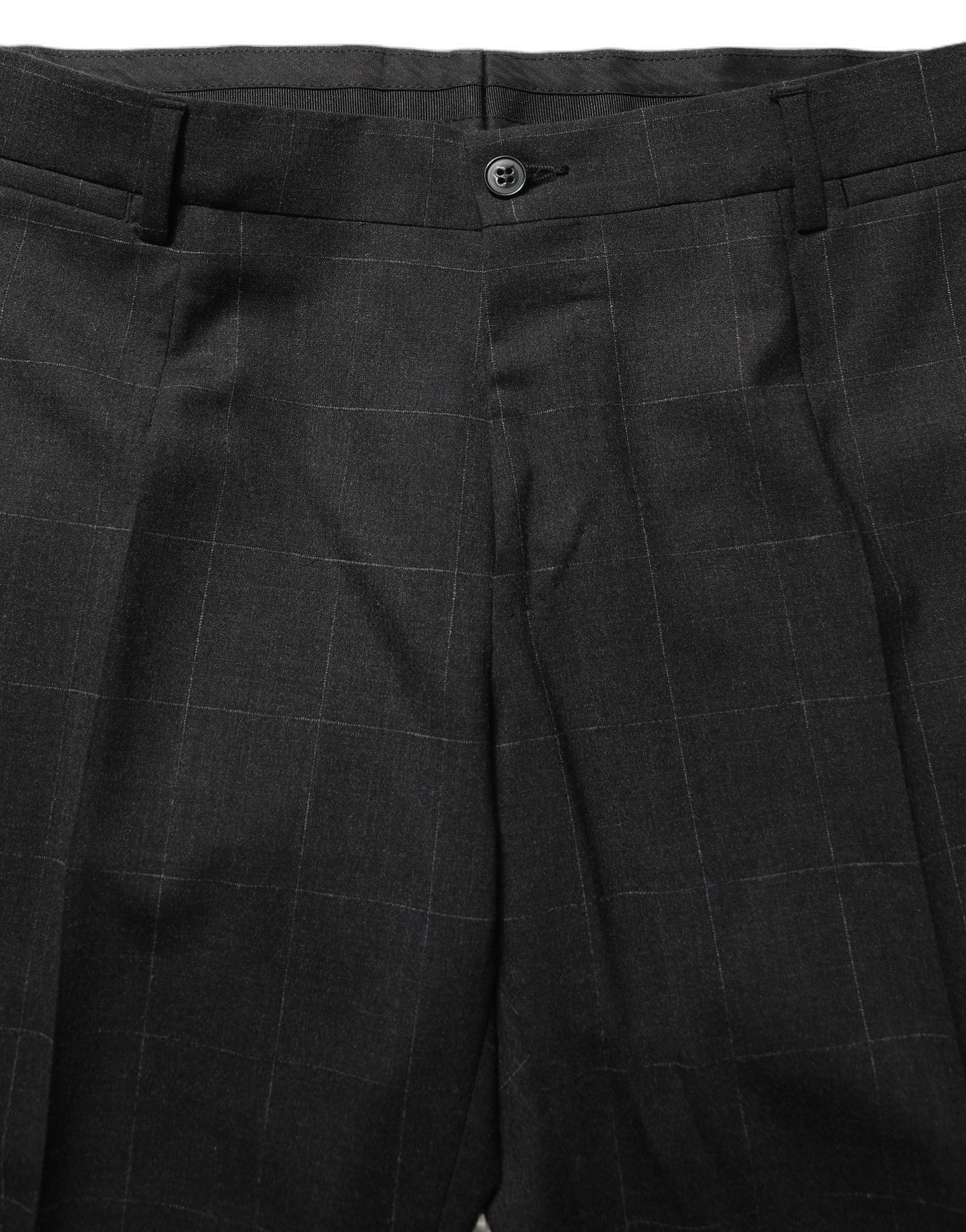 Dolce & Gabbana Black Wool Slim Fit Formal 2 Piece Men Suit Dolce & Gabbana
