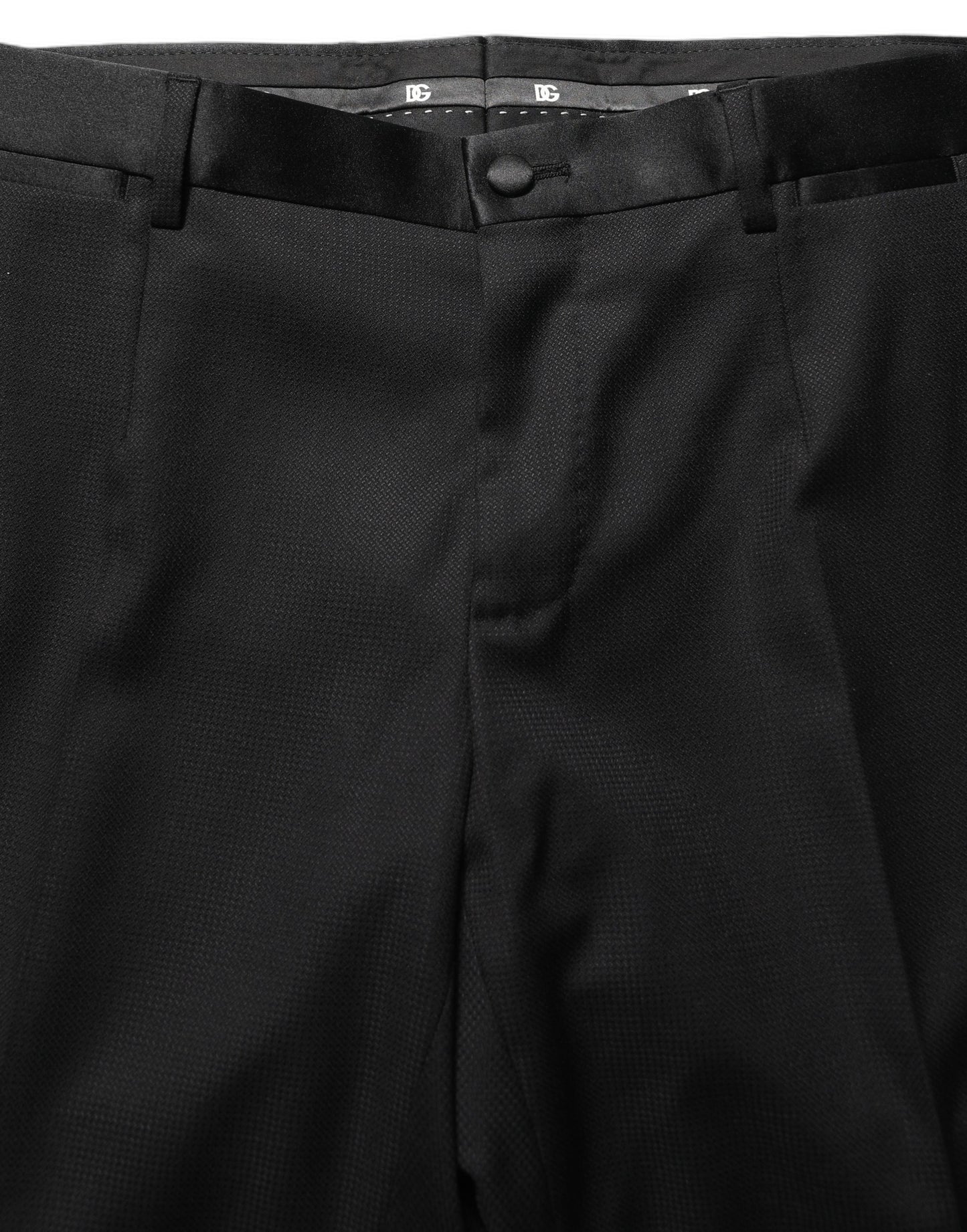 Dolce & Gabbana Black MARTINI Slim Fit Formal 3 Piece Suit Dolce & Gabbana