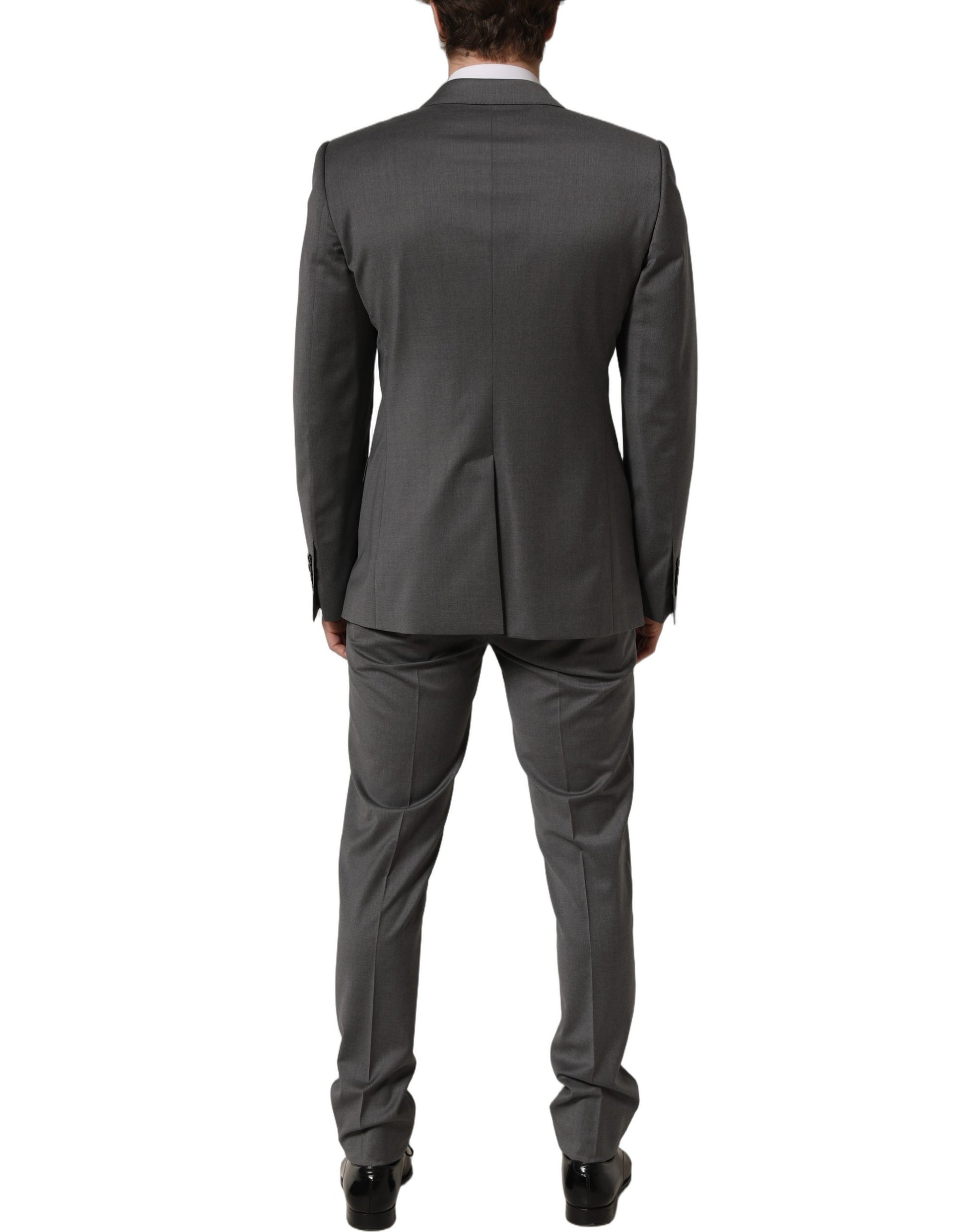 Dolce & Gabbana Gray MARTINI Slim Fit Formal 2Piece Men Suit Dolce & Gabbana