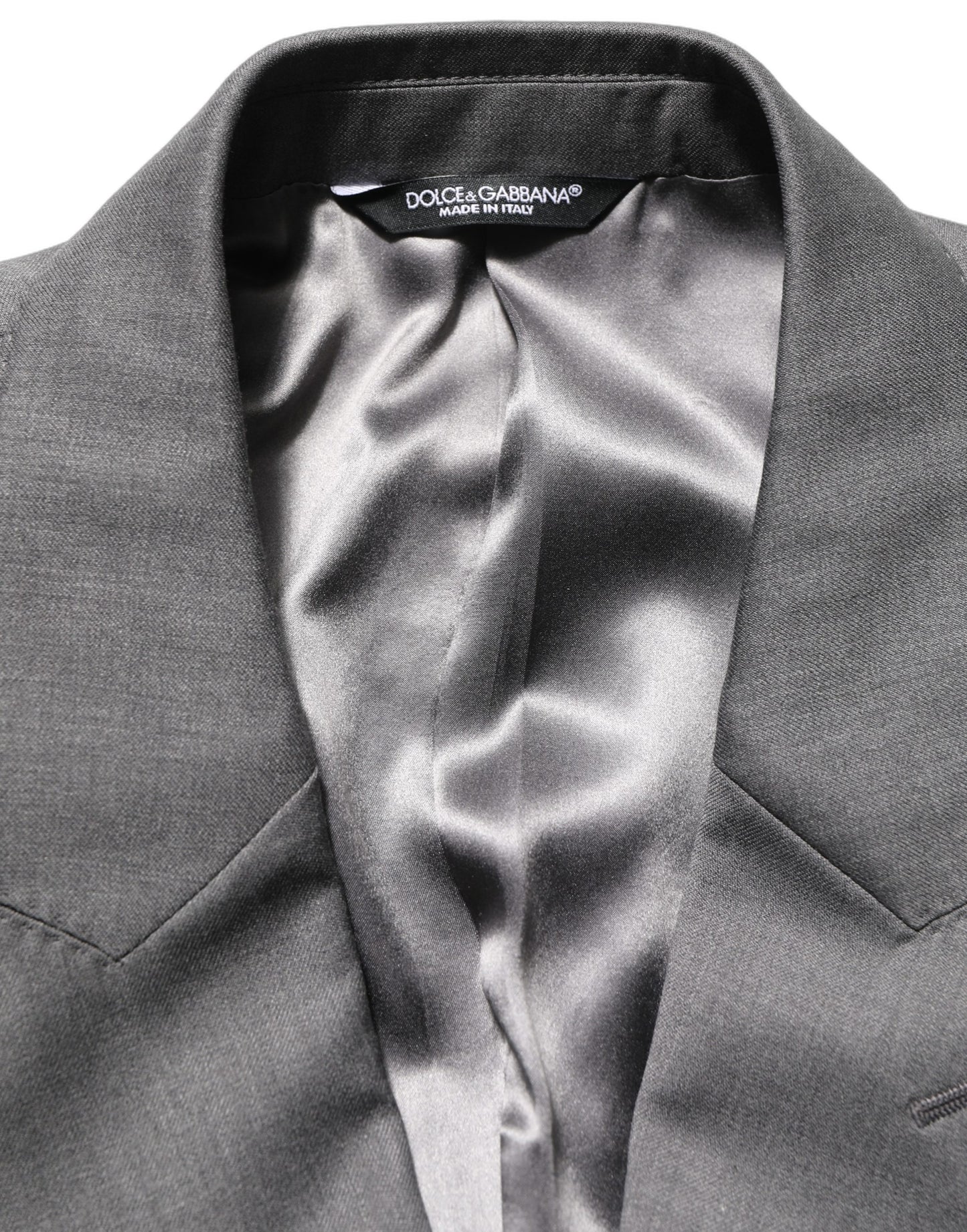 Dolce & Gabbana Gray MARTINI Slim Fit Formal 2Piece Men Suit Dolce & Gabbana