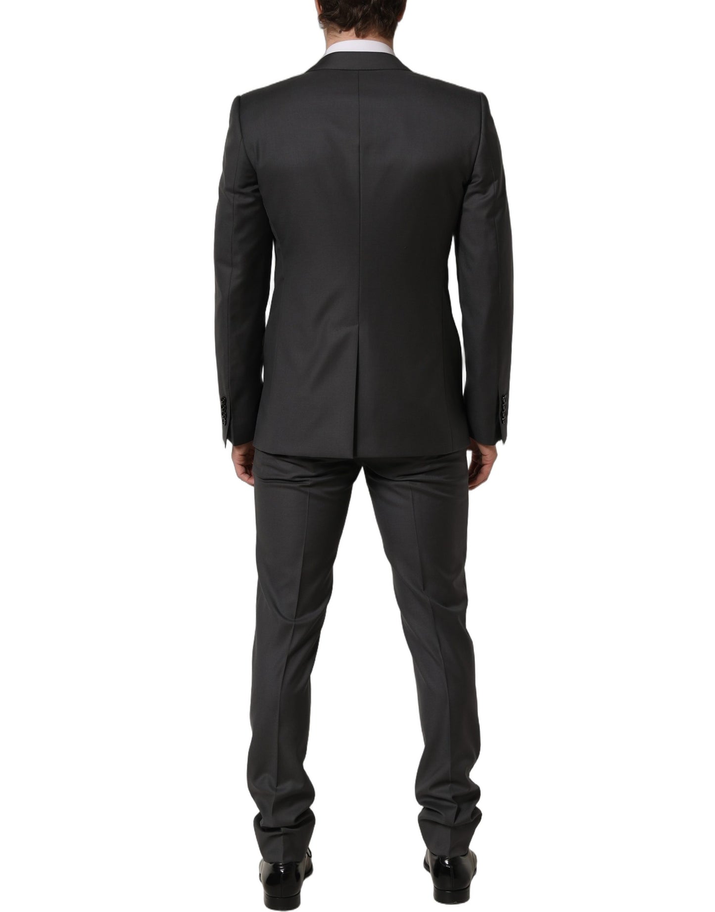 Dolce & Gabbana Gray MARTINI Slim Fit Formal 2Piece Men Suit Dolce & Gabbana