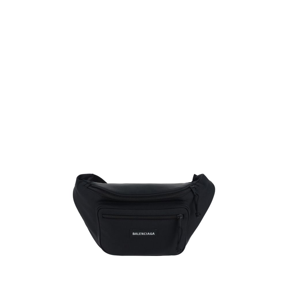 Balenciaga Black Polyester Clutch Bag Balenciaga
