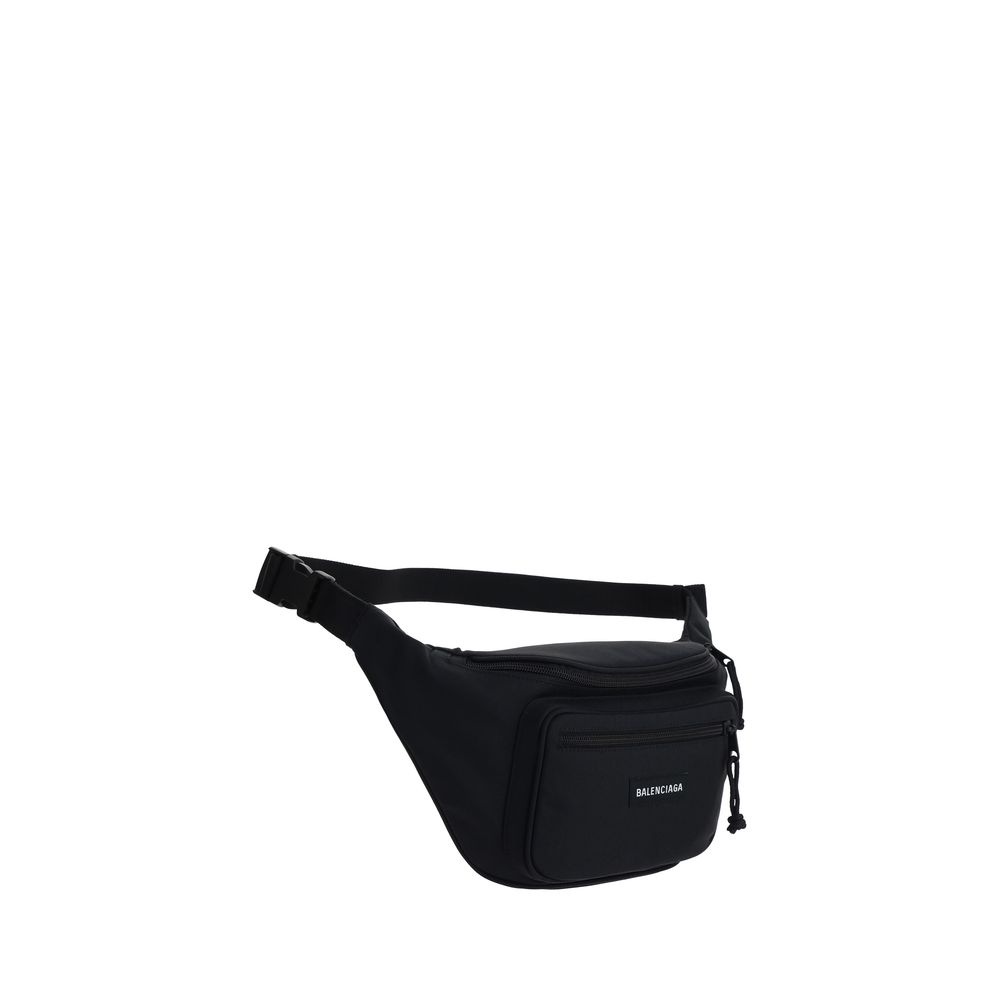 Balenciaga Black Polyester Clutch Bag Balenciaga