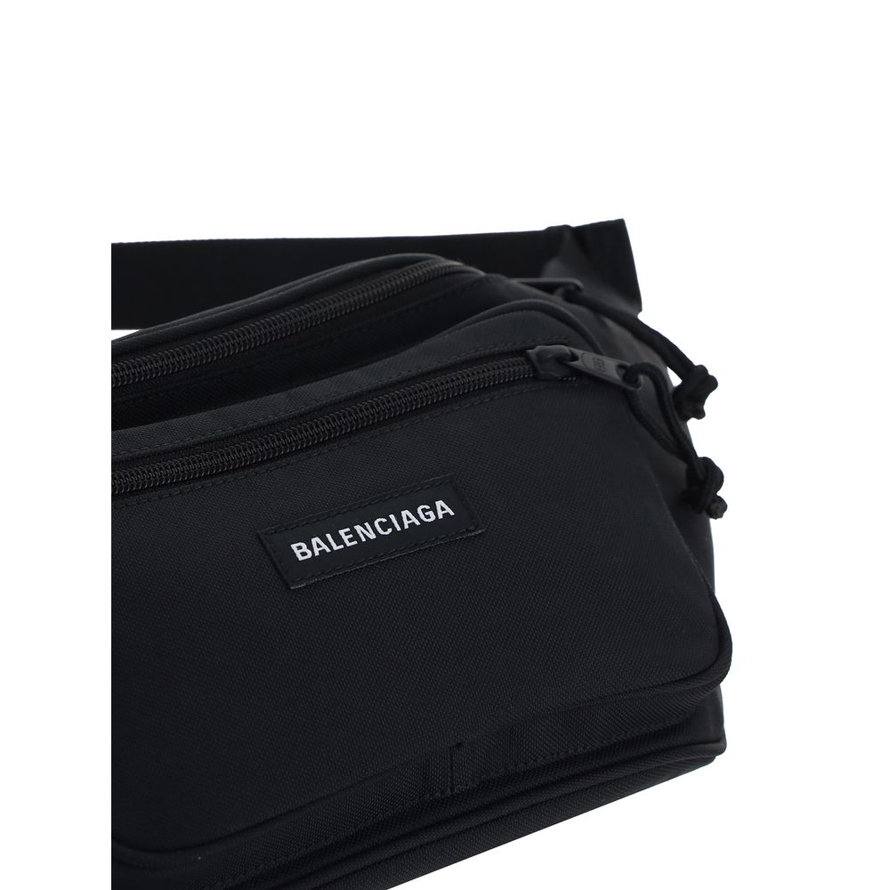 Balenciaga Black Polyester Clutch Bag Balenciaga