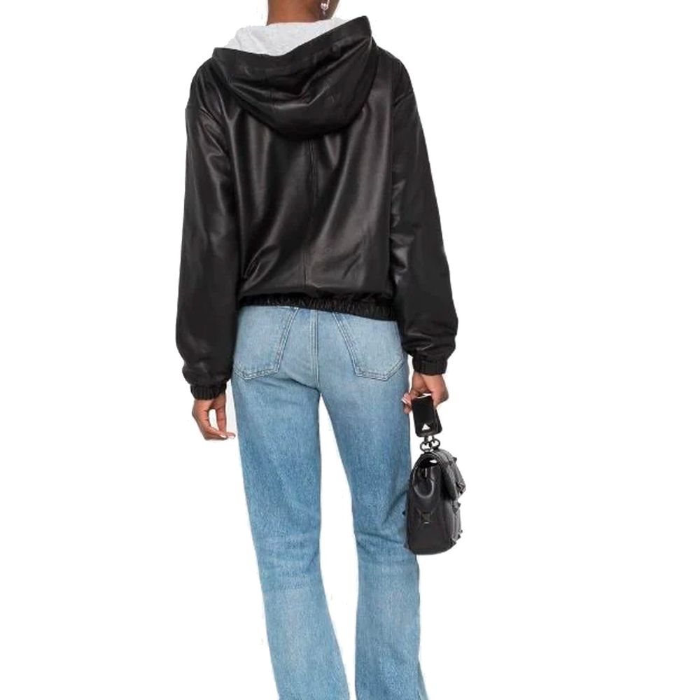 Saint Laurent Black Leather Tank Tops Saint Laurent