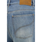 Amiri Blue Cotton Flared Jeans Amiri