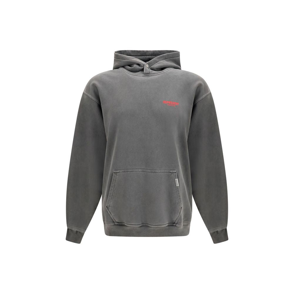 Represent Gray Cotton Sweatshirt Represent