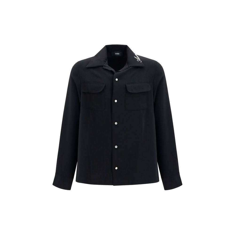 Amiri Black Polyester Shirt Amiri