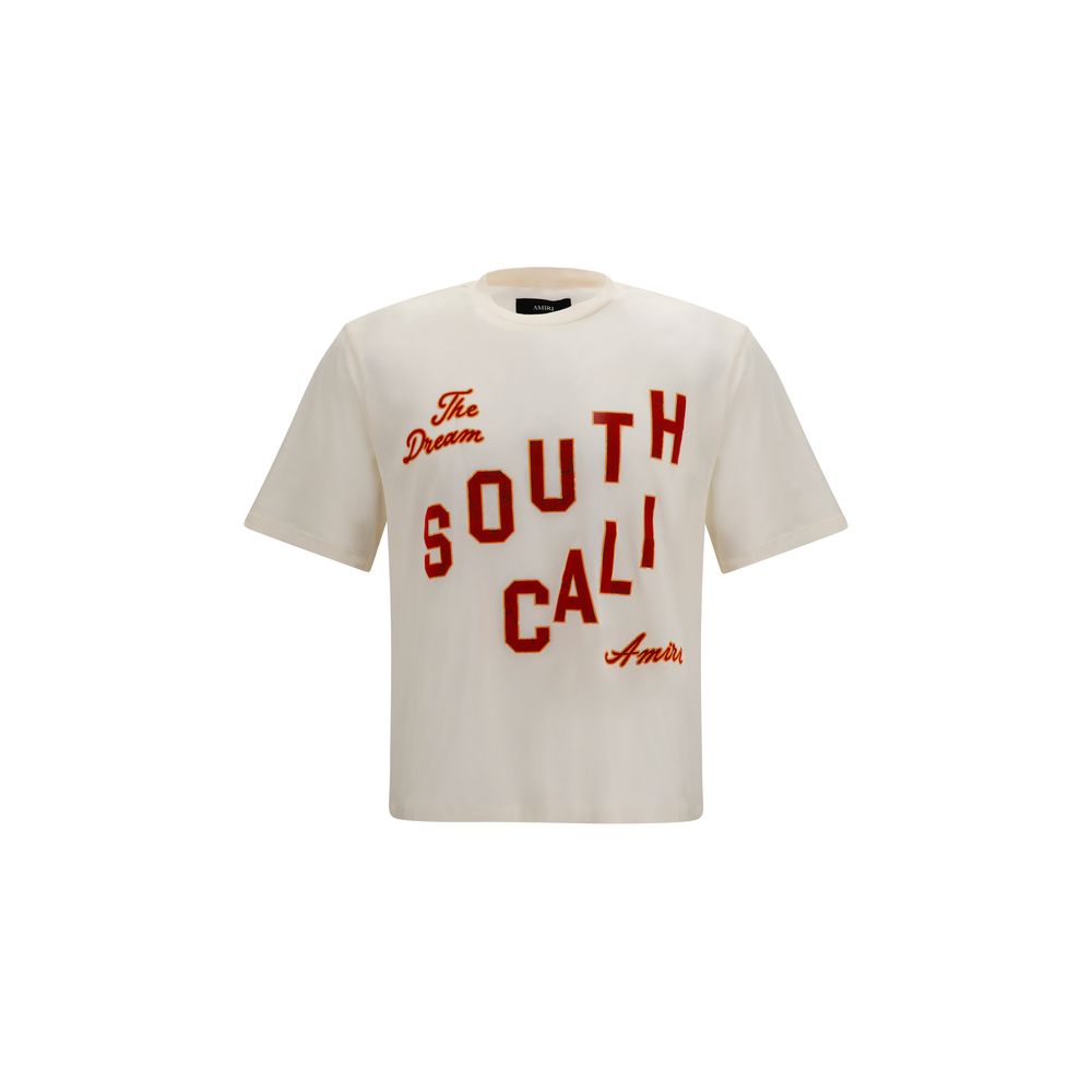 Amiri Beige Cotton T-Shirt Amiri