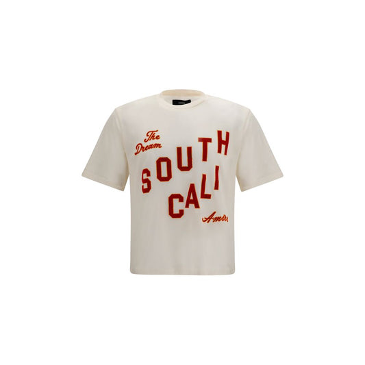 Amiri Beige Cotton T-Shirt Amiri