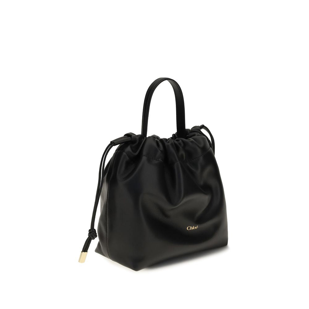 Chloé Black Lamb Ovis Aries Aries Shoulder Bag Chloé