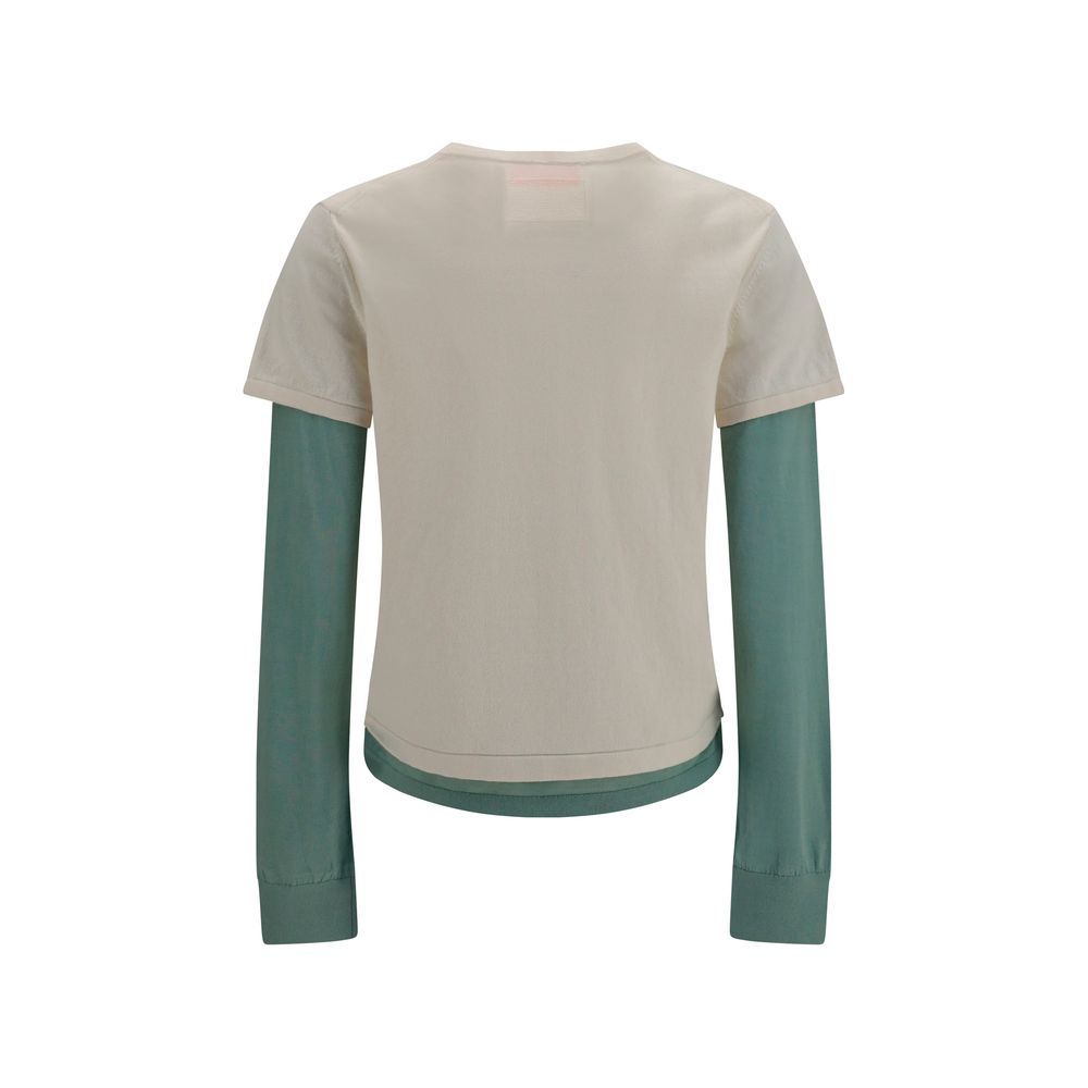 Guest in Residence Beige Cotton Sweatshirt Guest in Residence