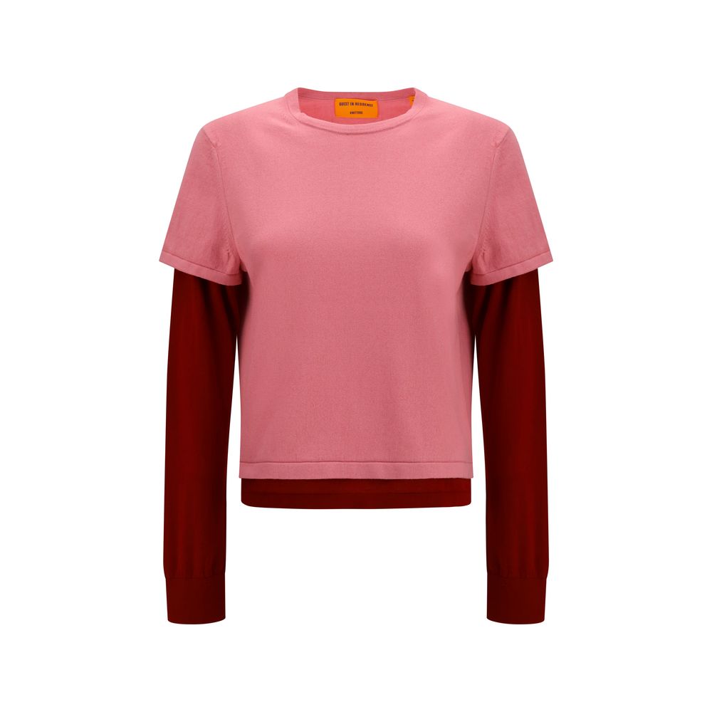 Guest in Residence Multicolor Cotton Sweatshirt Guest in Residence