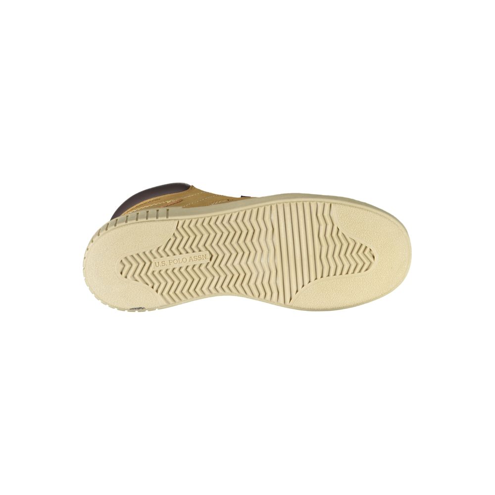 U.S. POLO ASSN. Brown Polyurethane Men's Sneaker U.S. POLO ASSN.