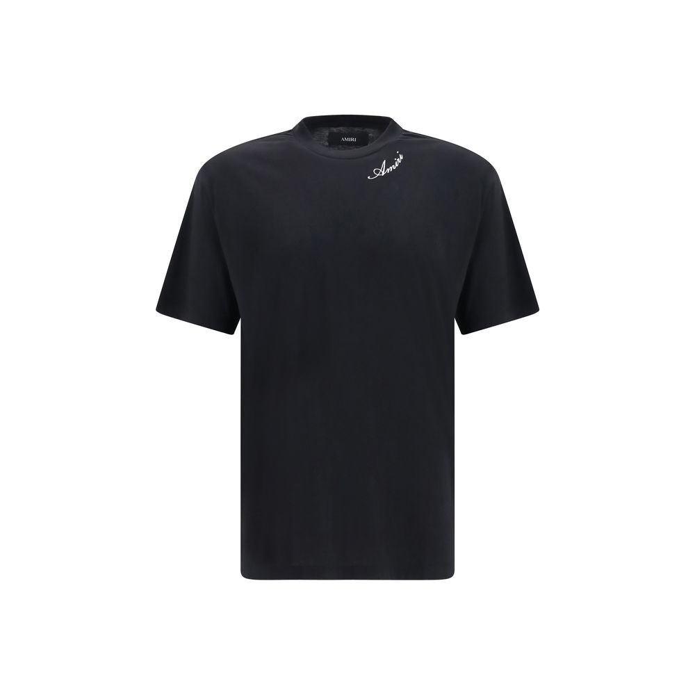 Amiri Black Cotton T-Shirt Amiri