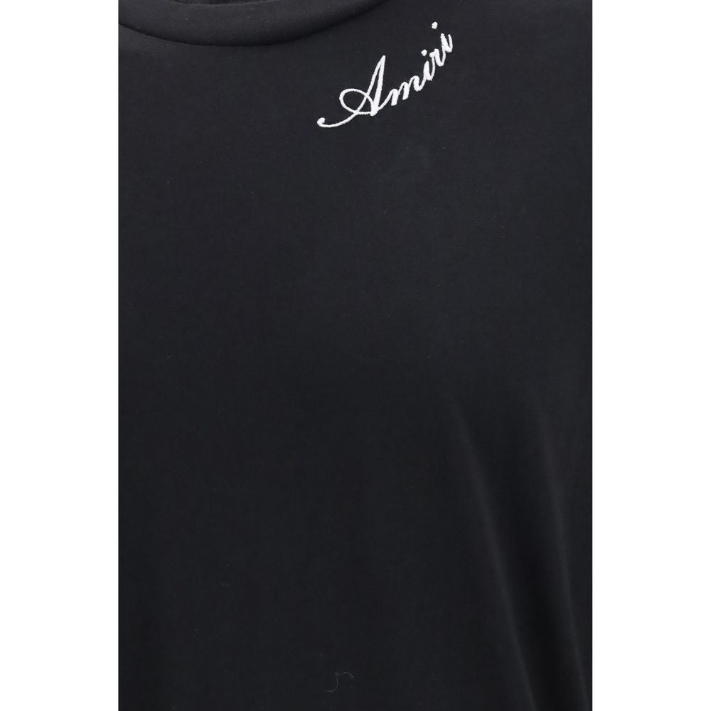 Amiri Black Cotton T-Shirt Amiri