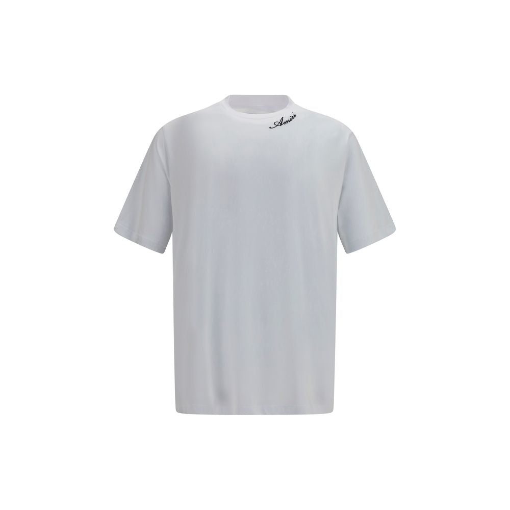 Amiri White Cotton T-Shirt Amiri