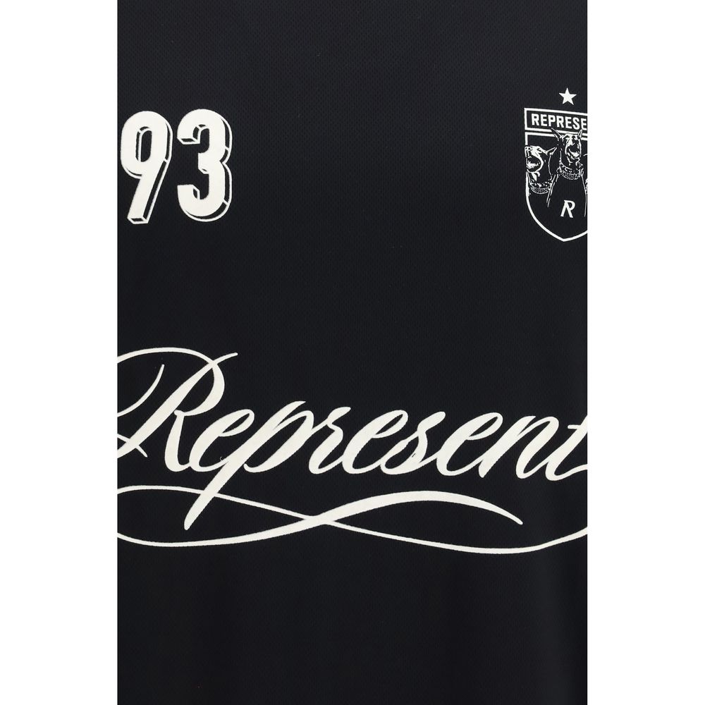 Represent Black Polyester T-Shirt Represent