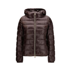 Herno Brown Polyamide Full-Length Jacket