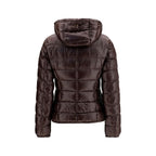 Herno Brown Polyamide Full-Length Jacket