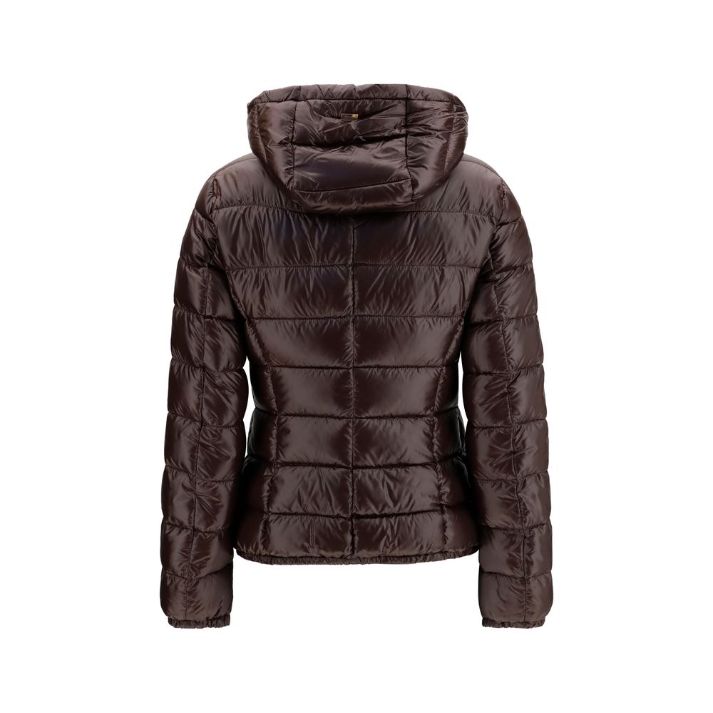 Herno Brown Polyamide Full-Length Jacket Herno