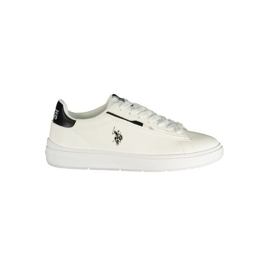 U.S. POLO ASSN. Bianco Polyurethane Mens Sneaker U.S. POLO ASSN.