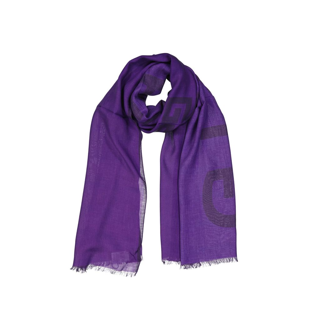 Givenchy Purple Cashmere Scarf Givenchy