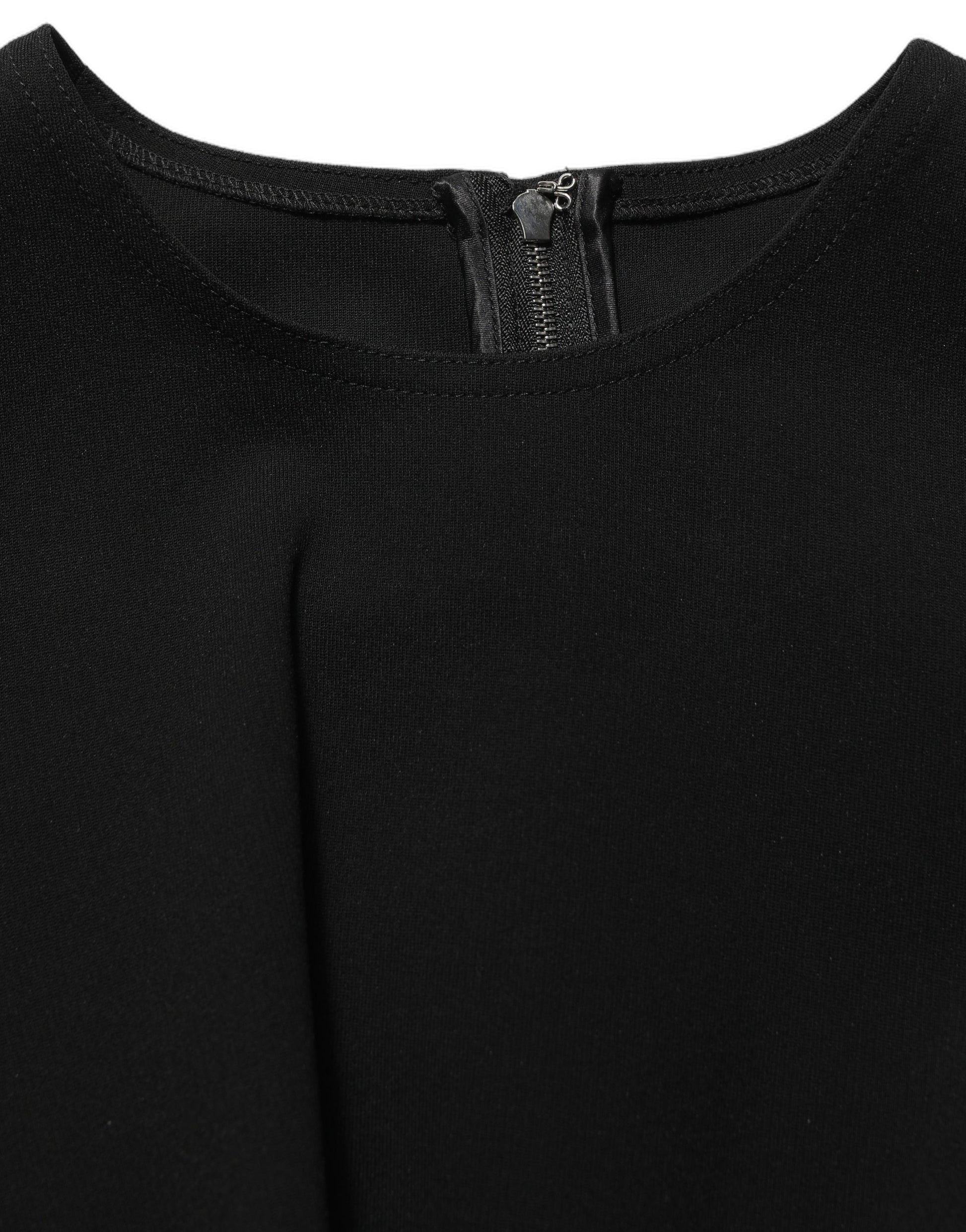 Dolce & Gabbana Black Cut Out Detail Sleeveless Maxi Dress Dolce & Gabbana