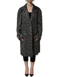 Di Stavnitser brown mohair belted long trench coat with wide lapels and front pockets, stylish and warm for fall and winter.