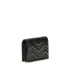 Gucci Black Calf Leather Bos Taurus Wallet