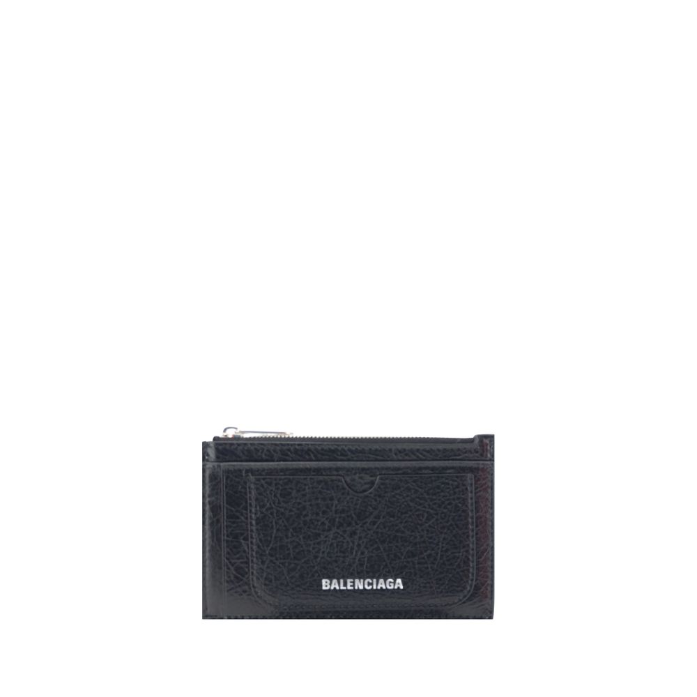 Balenciaga Black Lamb Ovis Aries Aries Wallet Balenciaga