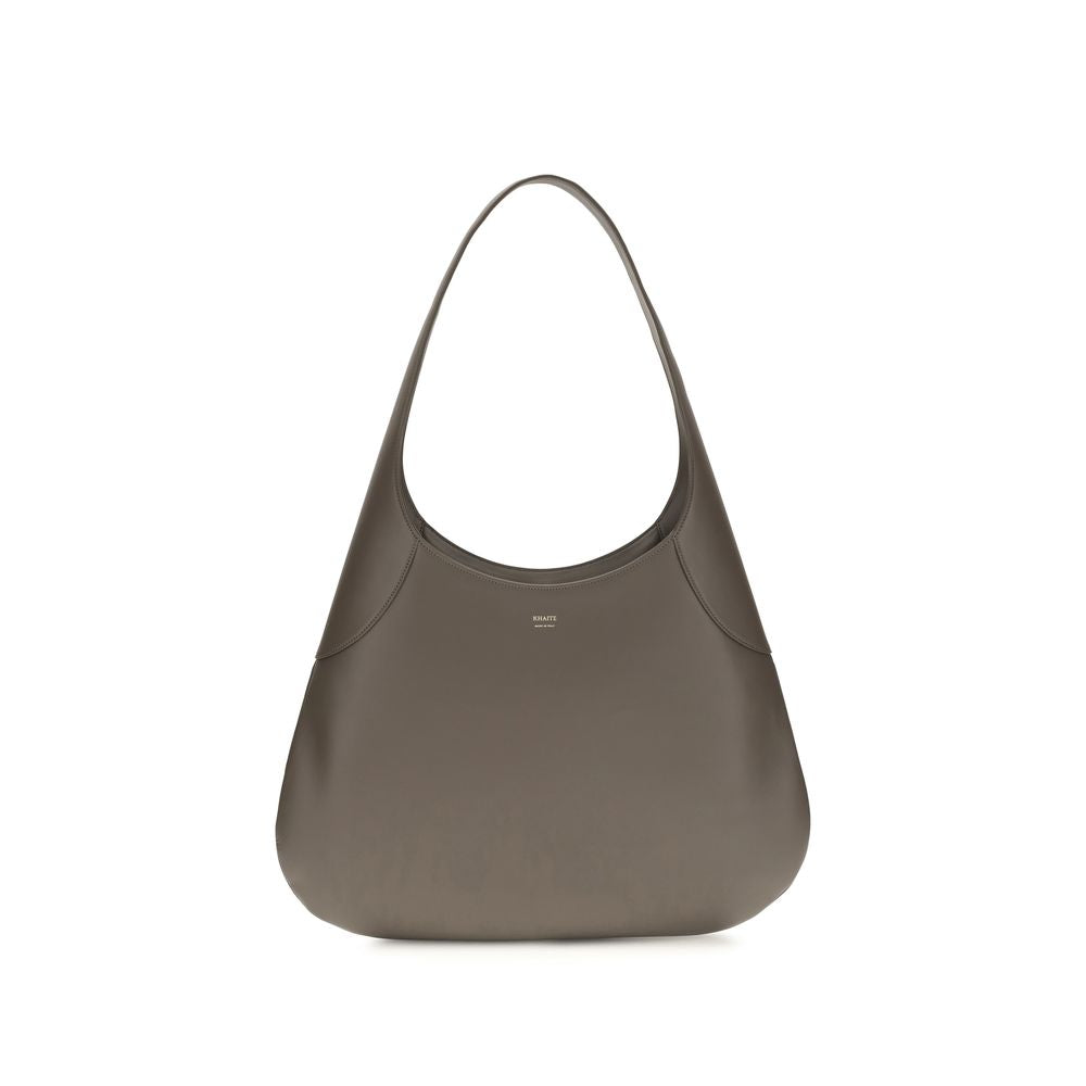 Khaite Gray Calf Leather Bos Taurus Handbag Khaite