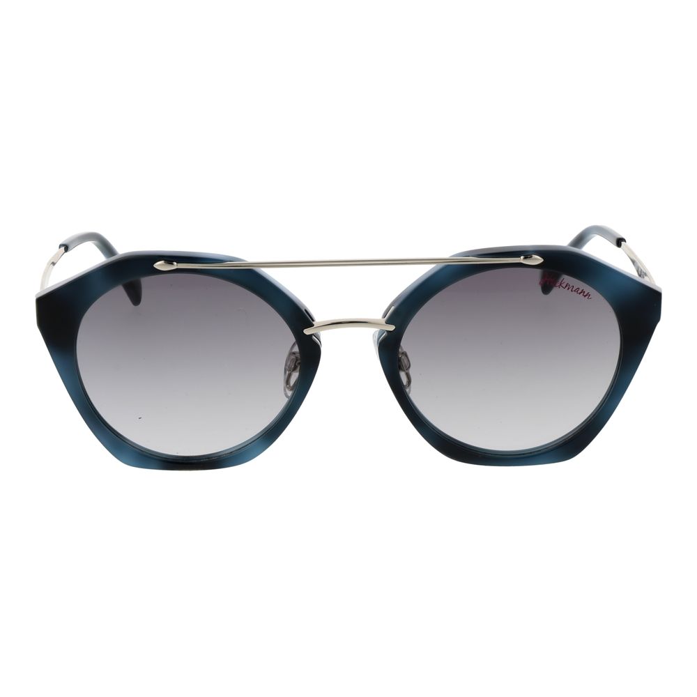 Ana Hickmann Blue Metal Sunglasses