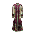 Alemais Multicolor Viscose Casual Dress