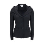 Alexander McQueen Black Wool Oves Aries Full-Length Jacket